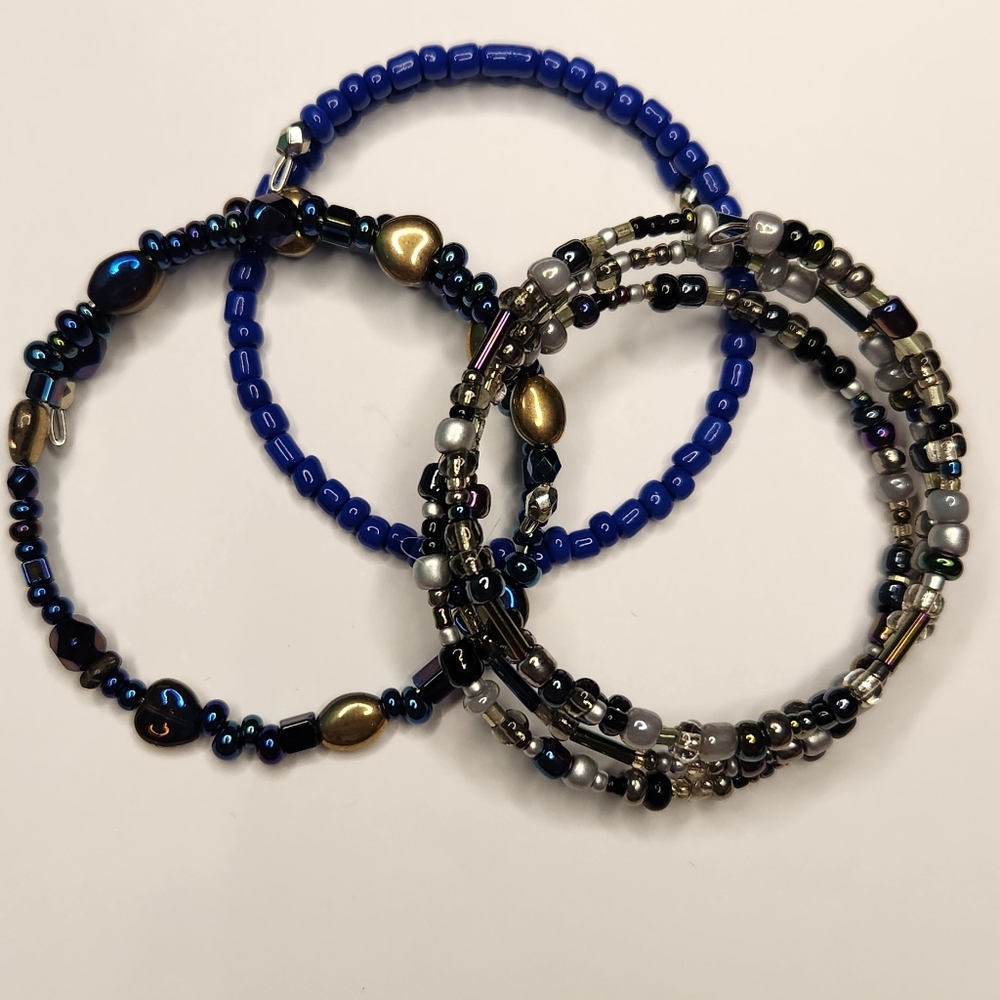 3 Beaded Bracelets